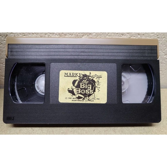 The Big Boss BIG BOX VHS - Jack Palance - 1987 Action Drama Mob Movie - Picture 7 of 7